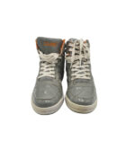 Adidasi dama Cube 37, imitație de piele, material textil, gri - imagine 3