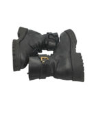 Ghete dama Tamaris 37, piele, negru - imagine 4