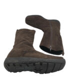 Cizme dama Alessia 39, piele intoarsa, maro - imagine 4