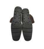 Cizme dama Alessia 39, piele intoarsa, maro - imagine 5