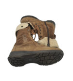 Ghete dama Daumling 39, piele intoarsa, maro, imblanite - imagine 4