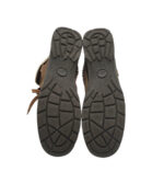 Ghete dama Daumling 39, piele intoarsa, maro, imblanite - imagine 5