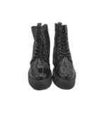 Ghete dama Jilana 37, imitatie de piele, negru - imagine 3