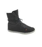 Ghete barbati Hub 41, piele, negru, imblanite