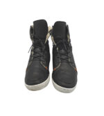 Ghete barbati Hub 41, piele, negru, imblanite - imagine 3