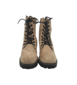 Ghete dama Landrover 39, material textil, bej, imblanite - imagine 3