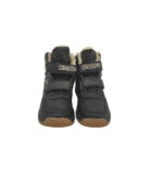 Ghete copii Kappa, 29, imitație de piele, negru, imblanite - imagine 3