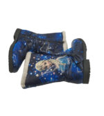 Cizme copii H&M 30, imitatie de piele, albastru - imagine 4