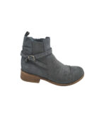 Botine dama Graceland 39, material textil, albastru
