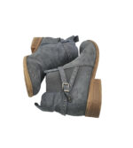 Botine dama Graceland 39, material textil, albastru - imagine 4
