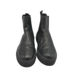 Ghete barbati Bianco 42, piele, negru - imagine 3