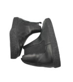 Ghete barbati Bianco 42, piele, negru - imagine 4