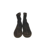 Cizme copii Merrell 25, piele intoarsa, negru - imagine 3