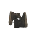 Cizme copii Merrell 25, piele intoarsa, negru - imagine 4