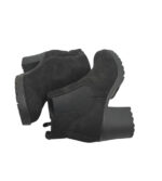 Botine dama Colosseum 39, material textil, negru - imagine 4