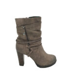 Cizme dama Tom Tailor 40, imitatie de piele, gri