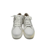 Adidasi dama Keys 38, imitatie de piele, alb - imagine 3