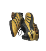 Adidasi barbati Adidas 46, piele, imitatie de piele,  negru auriu - imagine 4