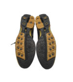 Adidasi barbati Adidas 46, piele, imitatie de piele,  negru auriu - imagine 5