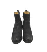 Botine dama Buffalo 38, piele, negru - imagine 3