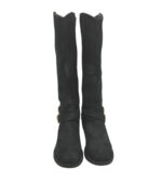 Cizme dama Spm 37, piele, negru - imagine 3