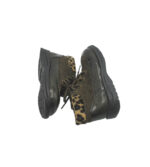 Ghete copii Muccy 22, piele, negru - imagine 4