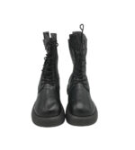 Ghete dama Kaiser 39, imitatie de piele, negru, captusite - imagine 3