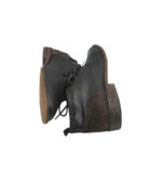 Ghete barbati 45, piele, negru - imagine 4