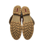 Cizme copii Rieker 39, imitatie de piele, maro, imblanite - imagine 5