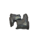 Ghete copii Start Ride 23, piele, gri - imagine 4