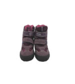 Ghete copii Geox 26, material textil, gri mov, imblanite - imagine 3