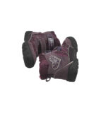 Ghete copii Geox 26, material textil, gri mov, imblanite - imagine 4