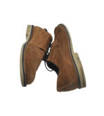 Pantofi barbati Sioux 47, piele intoarsa, maro - imagine 4