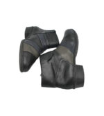 Botine dama Rieker 42, piele, imitatie de piele, negru - imagine 4