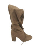 Cizme dama Justfab 42, material textil, maro