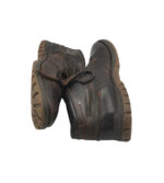 Ghete barbati Gallus 45, piele, negru - imagine 4