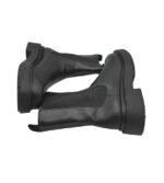 Ghete dama H&M 38, imitatie de piele, negru - imagine 4