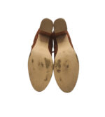 Botine dama 39, material textil, maro - imagine 5