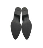 Botine dama Tommy Hilfiger 39, piele, piele intoarsa, negru - imagine 5