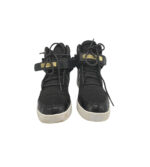 Adidasi dama Adidas 36, material textil, imitatie de piele, negru - imagine 3