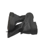 Ghete dama George 39, imitatie de piele, negru - imagine 4