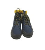 Ghete barbati Genius 44, alte materiale, material textil, albastru  negru - imagine 3