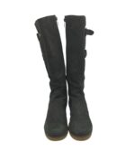 Cizme dama Caprice 39, piele, negru - imagine 3