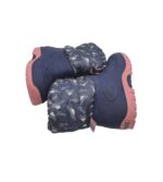 Cizme copii 28, material textil, alte materiale, albastru gri, imblanite - imagine 4