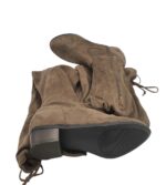 Cizme dama Justfab 42, material textil, bej - imagine 4