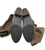 Cizme dama Justfab 42, material textil, bej - imagine 5