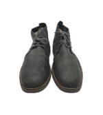 Ghete barbati Rieker 43, imitație de piele, negru, imblanite - imagine 3