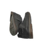 Ghete barbati Rieker 43, imitație de piele, negru, imblanite - imagine 4