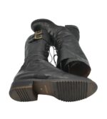 Cizme dama Livieri 40, piele, negru - imagine 4