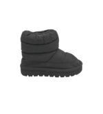 Cizme dama H&M 39, imitatie de piele, material textil, negru